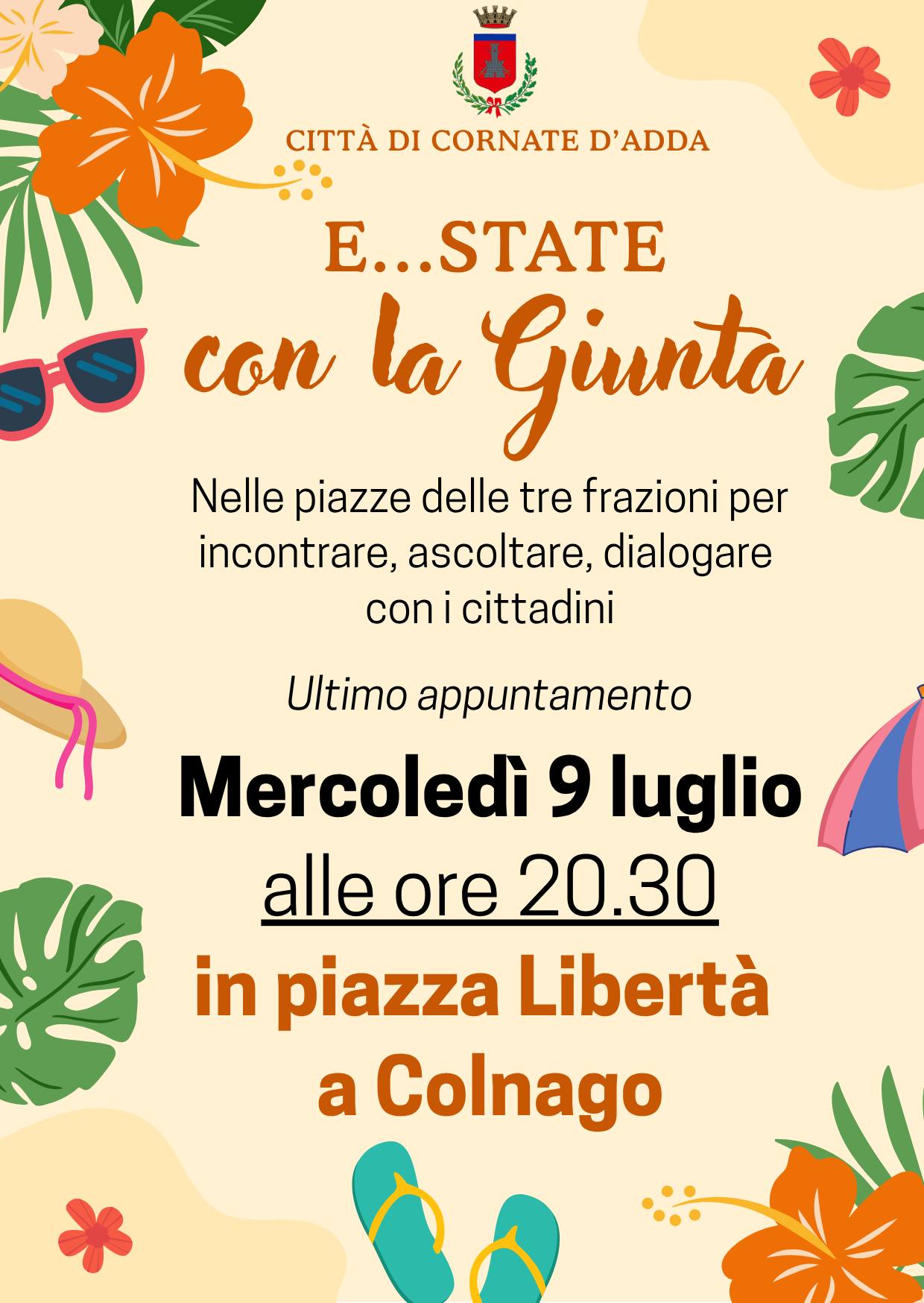 Estate con la Giunta Colnago