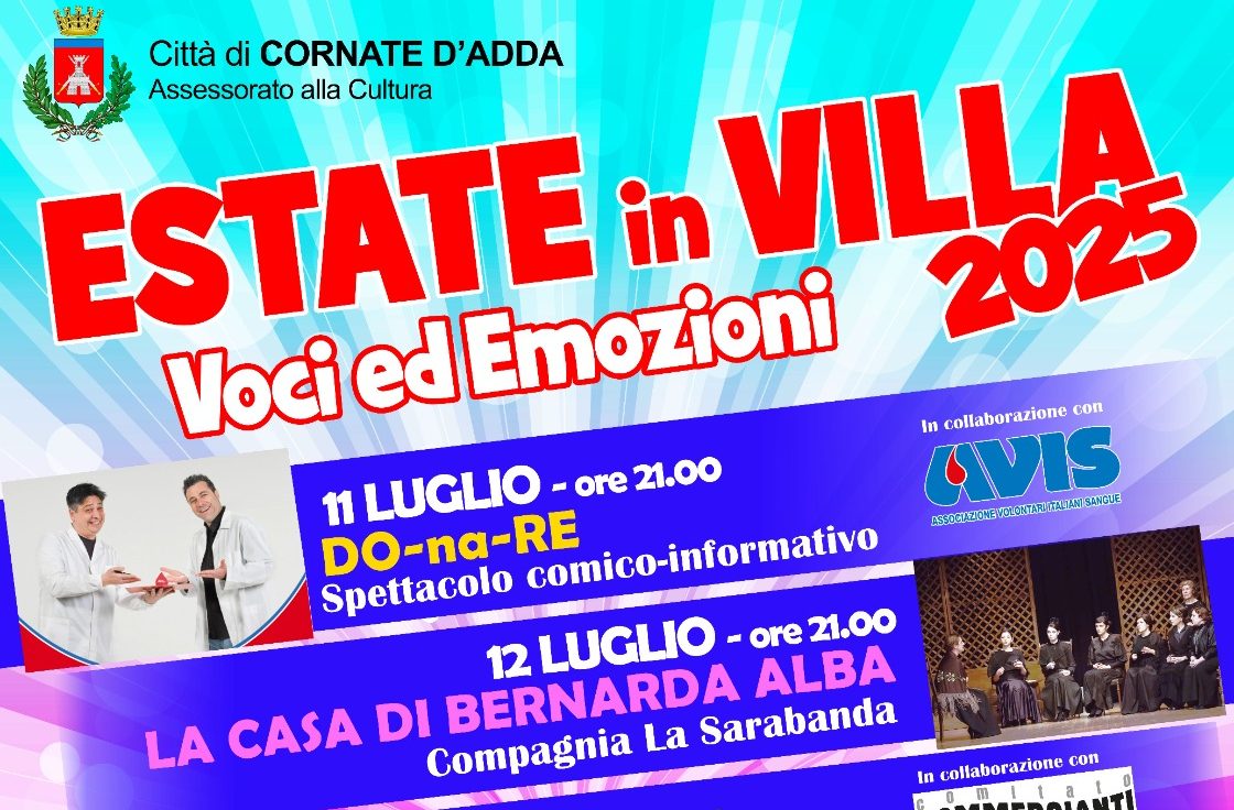 ESTATE IN VILLA_2025_Cornate_Manifesto ESTATE IN VILLA_2025_Cornate_Manifesto