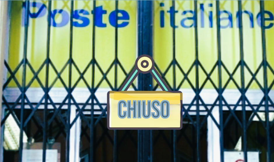 Ufficio postale chiuso