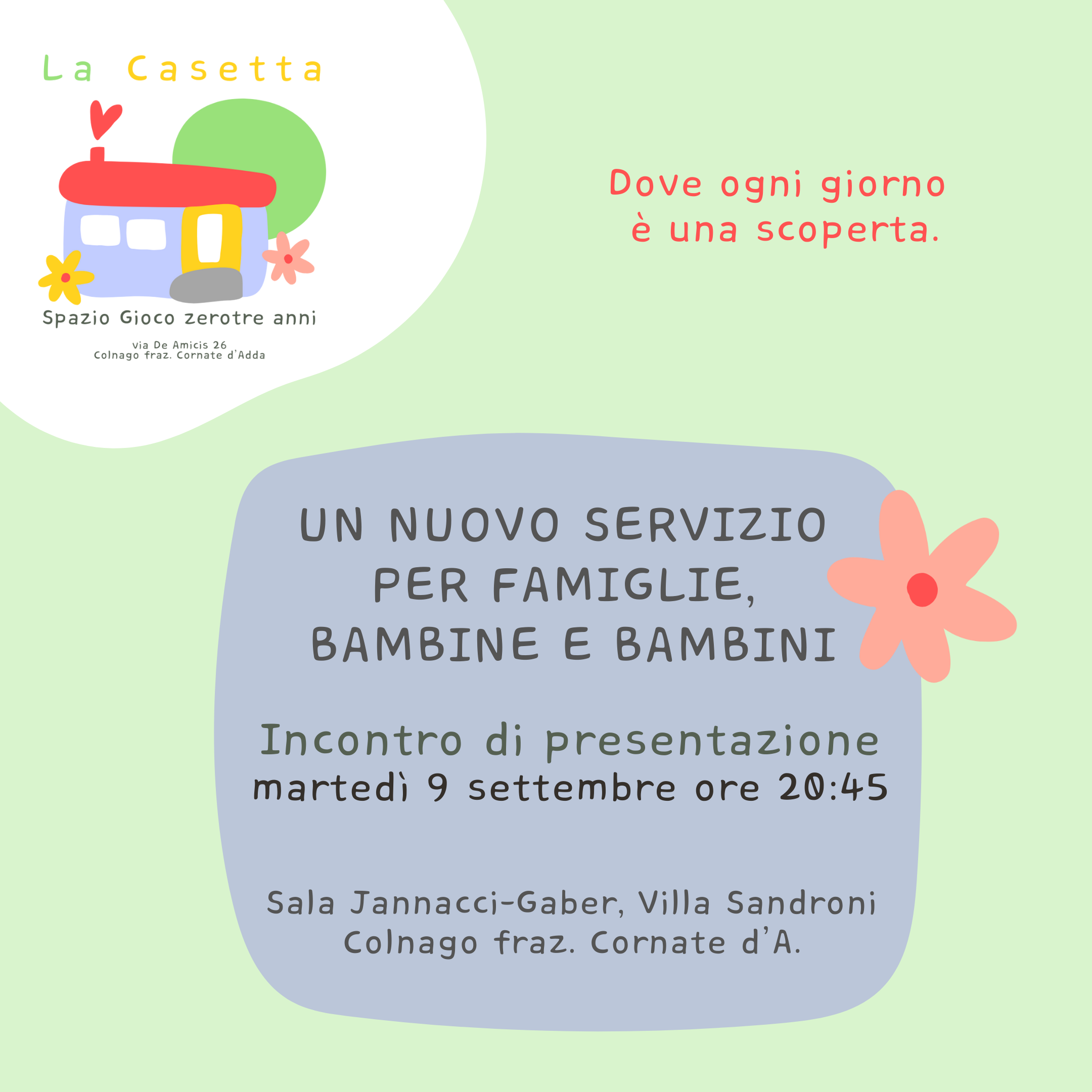 Presentazione Spazio Gioco